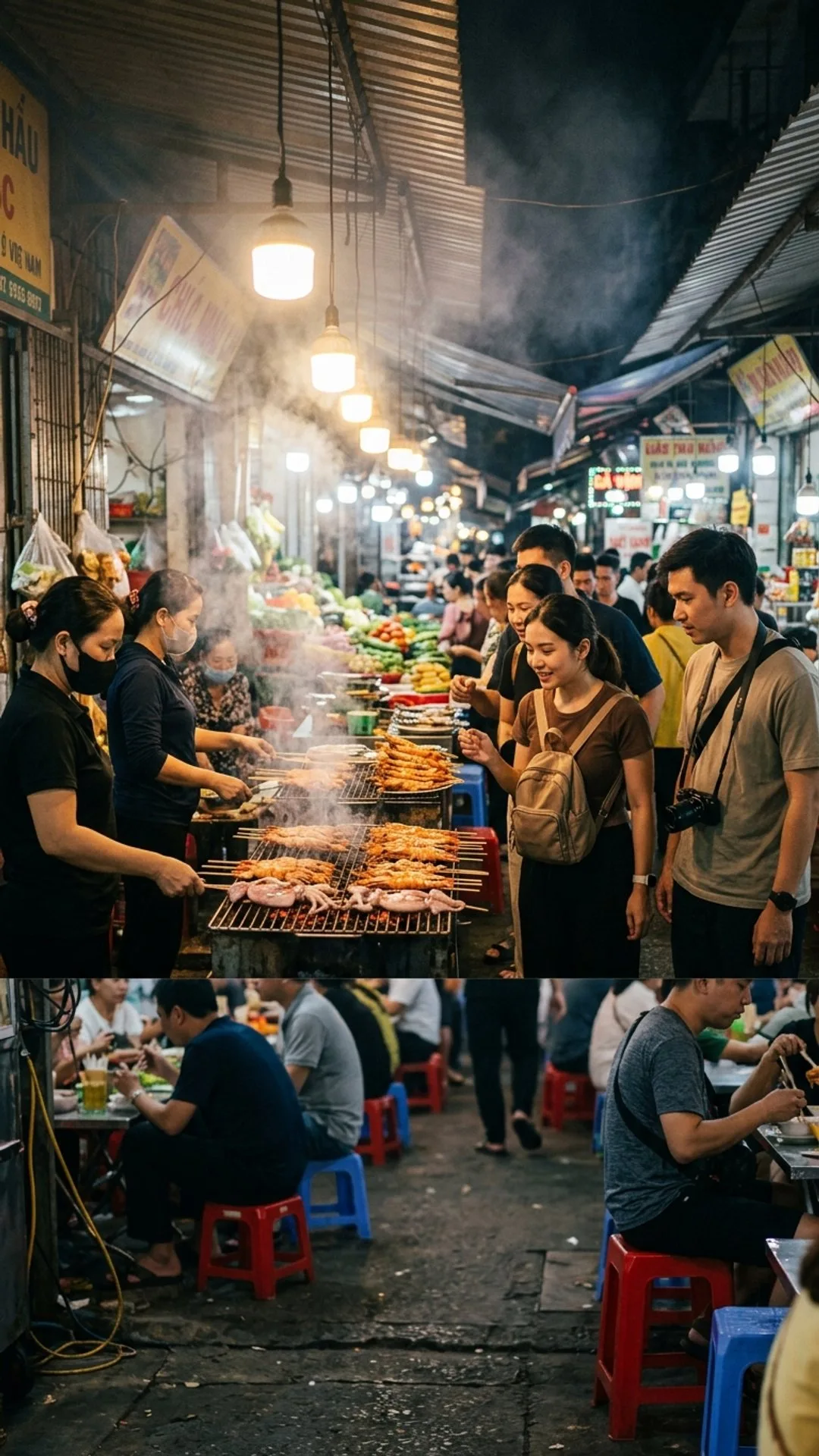 ตลาดกลางคืนเซินตร่า