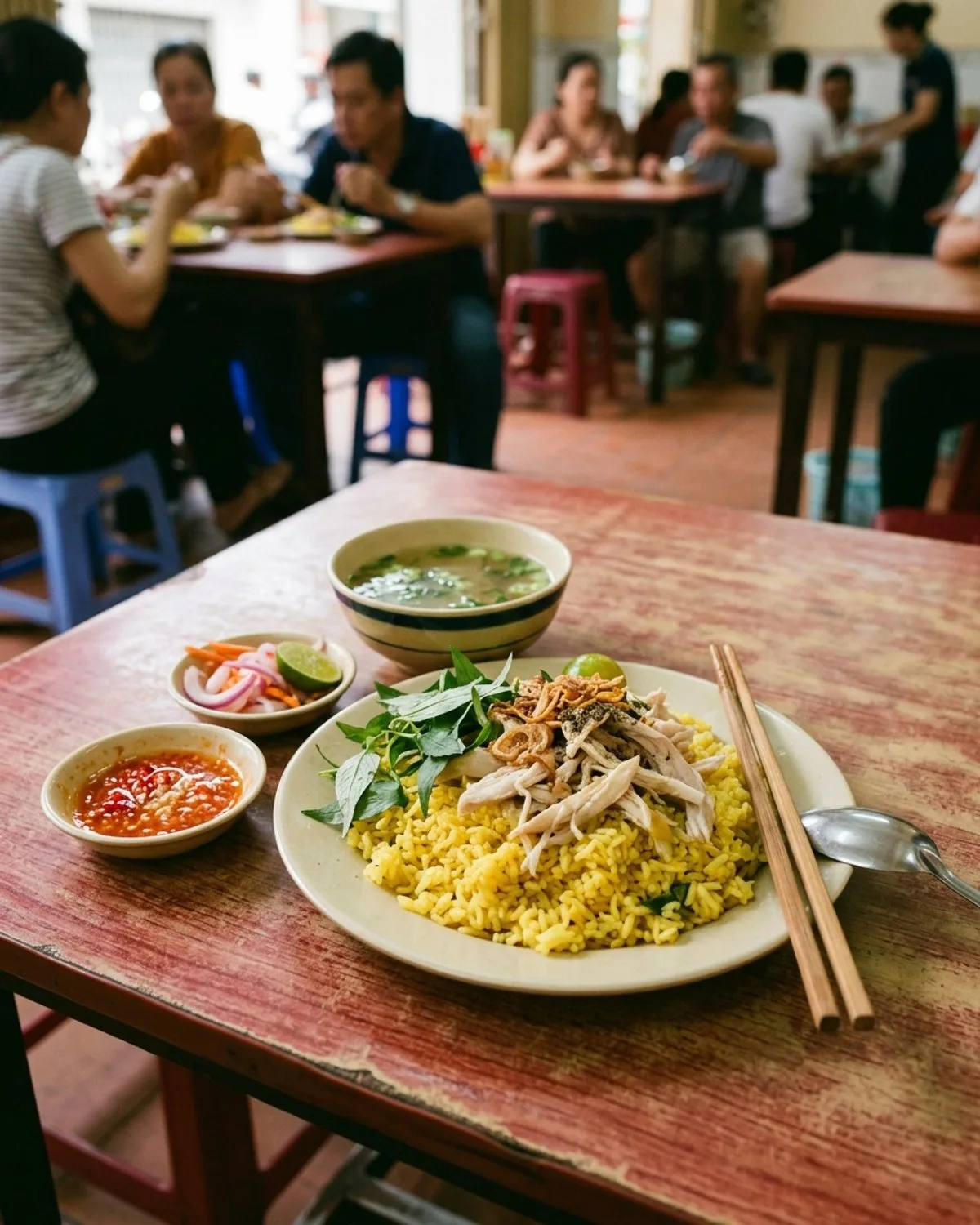 Cơm gà Trâm Anh