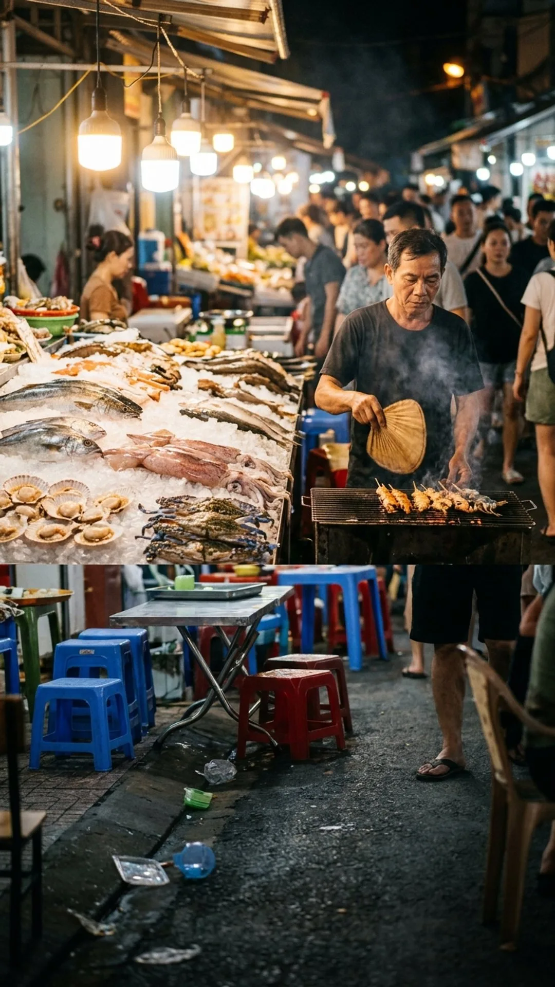 ตลาดกลางคืนดิ่ญเก่า