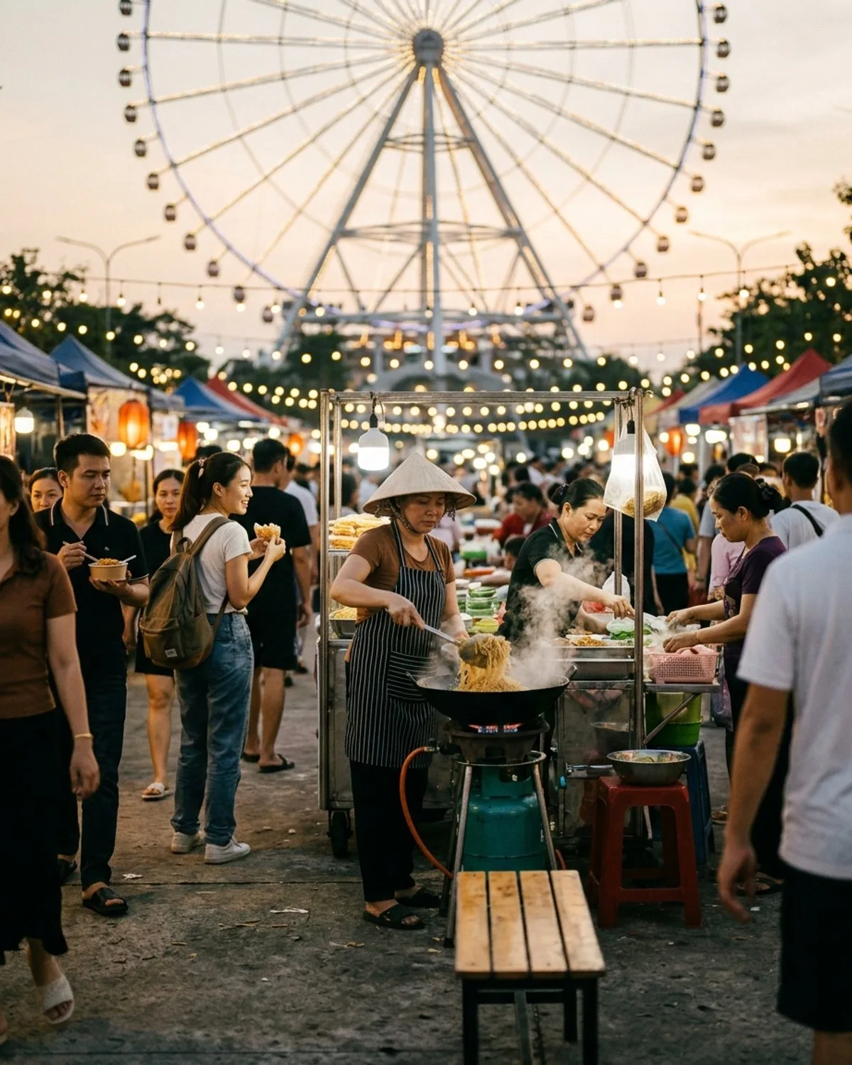 ตลาดกลางคืน Helio & Asia Park