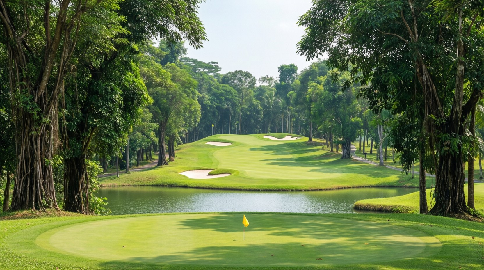 VGCC สนามอีสต์ — สนามแชมเปียนชิปพาร์ 72 ของ Lee Trevino